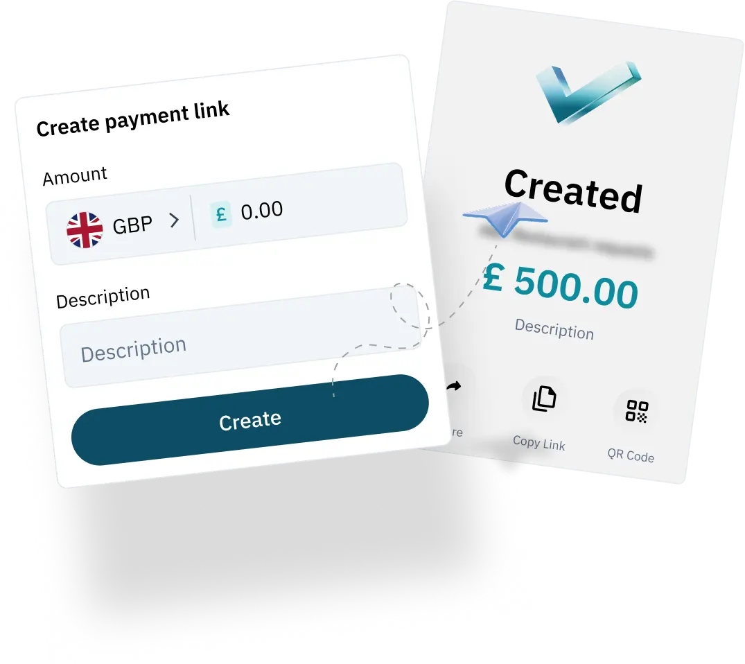 Create a payment link instantly