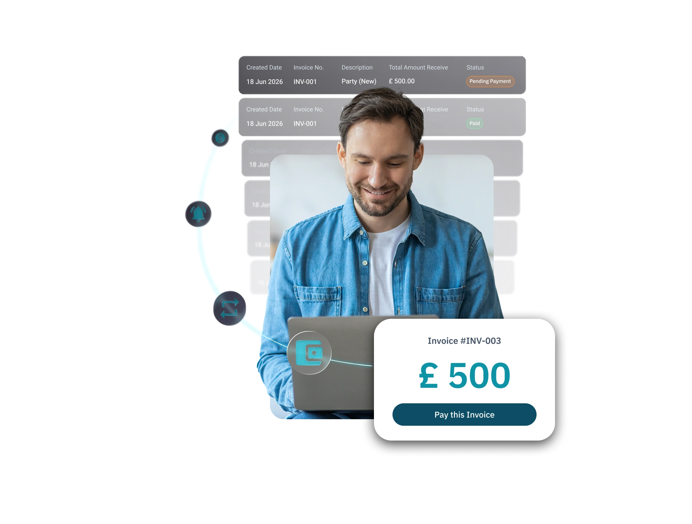 Invoice dashboard