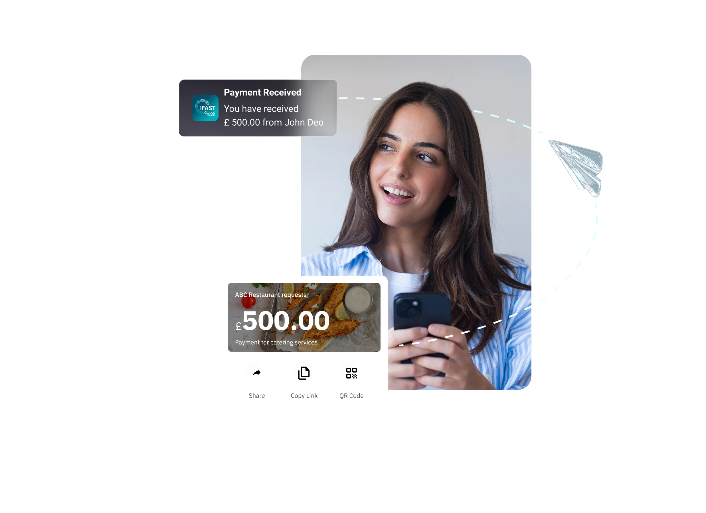 Payment link payment request