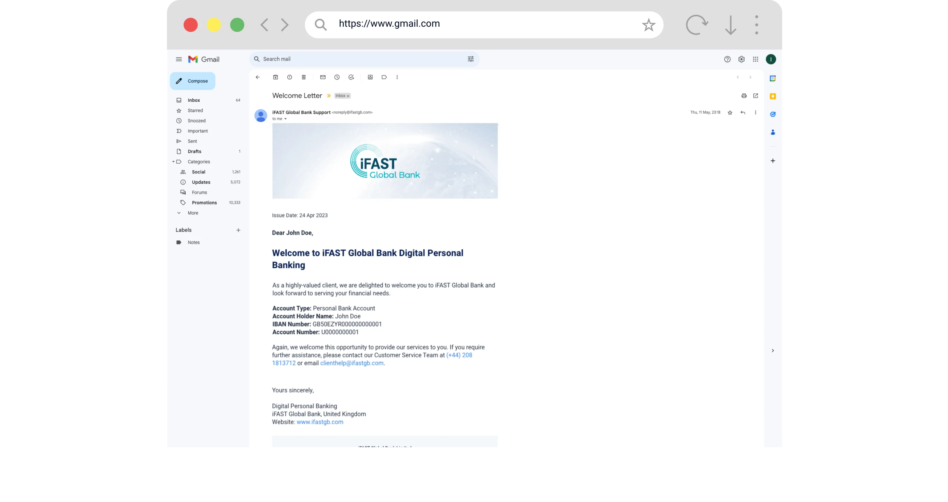 Overview of the steps of how to open an account with iFAST Global Bank